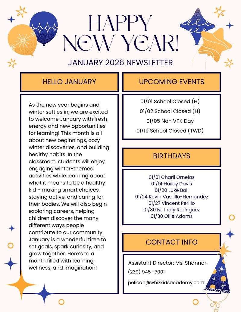 January Newsletter